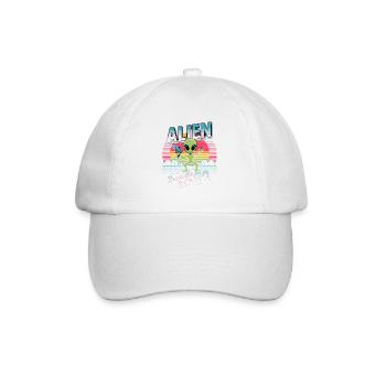 Alien Beam Me To The 80s Retro 80er Jahre Sci Fi - Casquette classique - blanc/blanc - Devant