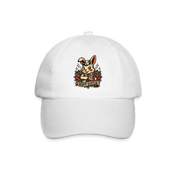 Jardin de Pâques Printemps Été Bunny Bunny - Casquette classique - blanc/blanc - Devant