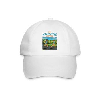 Relay Race: The Athletic Postman - Baseball Cap - white/white - Front