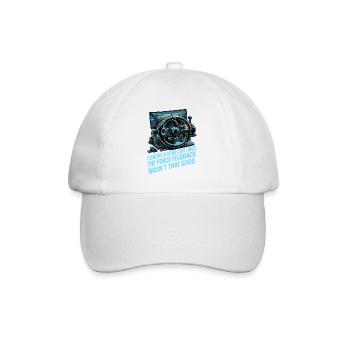 J’ai déjà conduit une vraie voiture, la Force - Casquette classique - blanc/blanc - Devant
