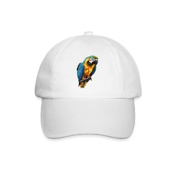 Macaw's Era - Baseball Cap - white/white - Front