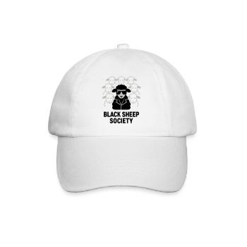 Société du Mouton Noir Black Sheep Society - Baseball Cap - white/white - Front