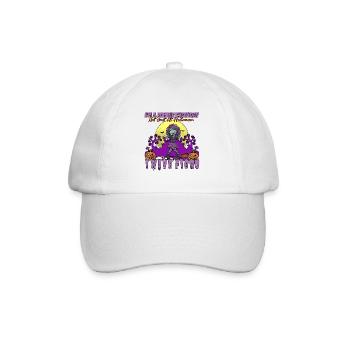 Zombie-Alltagsbewusstsein für Fibromyalgie - Baseballkappe - Weiß/Weiß - Vorne