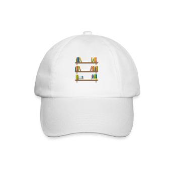 Lecteur Bookaholic Love Books Heartbeat - Livre lu - Casquette classique - blanc/blanc - Devant