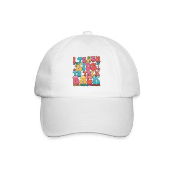 I Teach Kids To Talk Back Speech Language - Baseball Cap - white/white - Front