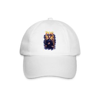 Portrait d’Edgar Allan Poe - Casquette classique - blanc/blanc - Devant