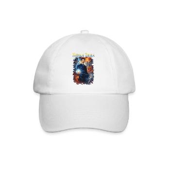 Nikola Portrait - Baseball Cap - white/white - Front