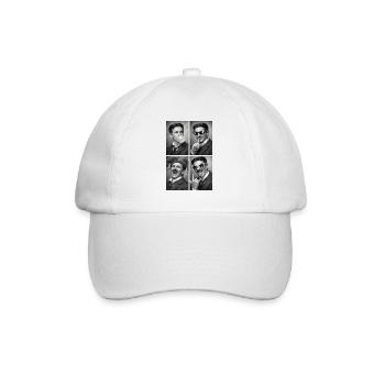 Nikola Vintage Collage - Baseball Cap - white/white - Front