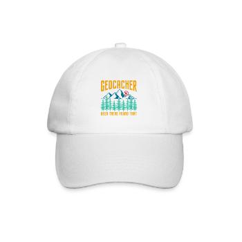 Geocacher Been There Found That Mountain Graphic - Baseball Cap - white/white - Front