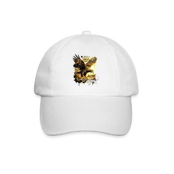 Eagle Motivation - Rise Above The Clouds - Baseball Cap - white/white - Front