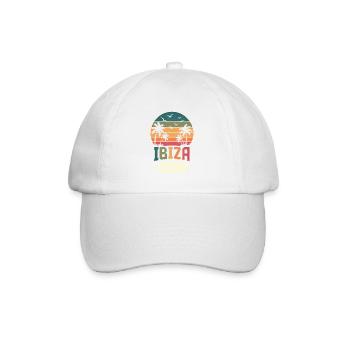 Ibiza 2026 - Baseballkappe - Weiß/Weiß - Vorne