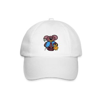 Teddy Teddy Bears Enfants Ours en Peluche - Casquette classique - blanc/blanc - Devant