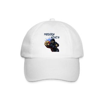 Fléchettes : Le Ninja Moderne - Casquette classique - blanc/blanc - Devant