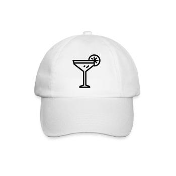 cocktail - Casquette classique - blanc/blanc - Devant