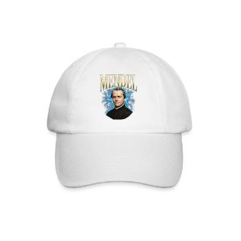 Gregor Mendel Donner - Baseballkappe - Weiß/Weiß - Vorne