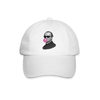 Gregor Mendel Chewing Gum - Baseball Cap - white/white - Front