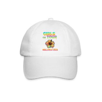 Girls On Tour Mallorca 2026 - Baseball Cap - white/white - Front