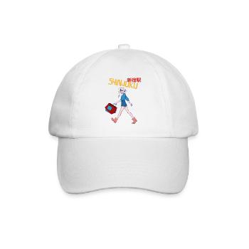 Shinjuku Shopperin Neon Stil - Baseballkappe - Weiß/Weiß - Vorne