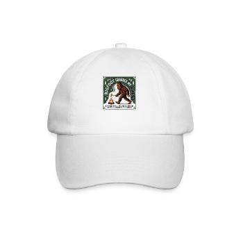 Camping drôle Sasquatch Bigfoot a eu mon pénis - Casquette classique - blanc/blanc - Devant