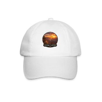 Vintage Grand Canyon Sunset Colorado - Baseball Cap - white/white - Front