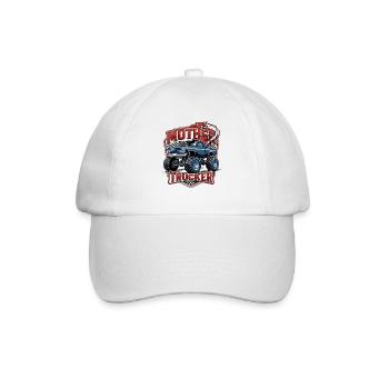 Mother's trucker  Funny Monster Truck Mom - Casquette classique - blanc/blanc - Devant