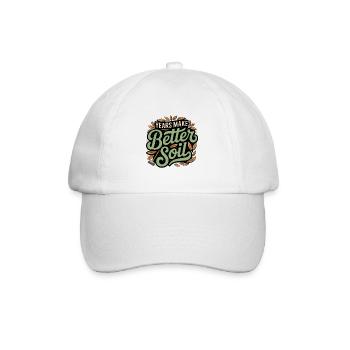 Les années rendent la Terre meilleure | Jardin - Casquette classique - blanc/blanc - Devant