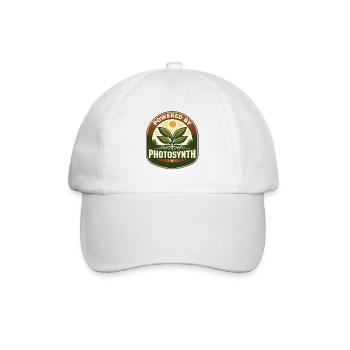 Ecologist Ecology Powered By Photosynth - Baseball Cap - white/white - Front