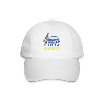Rat, house rat, rat owner, rat lover - Baseball Cap - white/white - Front
