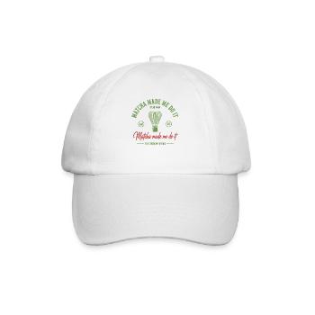 Matcha Made Me Do It Matcha Tea Ceremony Begins - Baseball Cap - white/white - Front