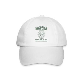 Matcha m’a fait le faire Matcha Masters Lounge - Casquette classique - blanc/blanc - Devant