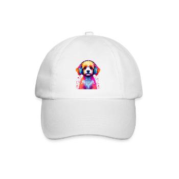 Casque Caniche - Casquette classique - blanc/blanc - Devant