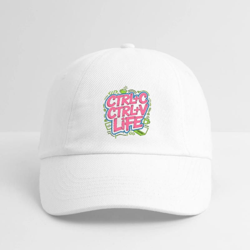 Remote Developer Ctrl+C Ctrl+V Life Web Developer Baseball Cap