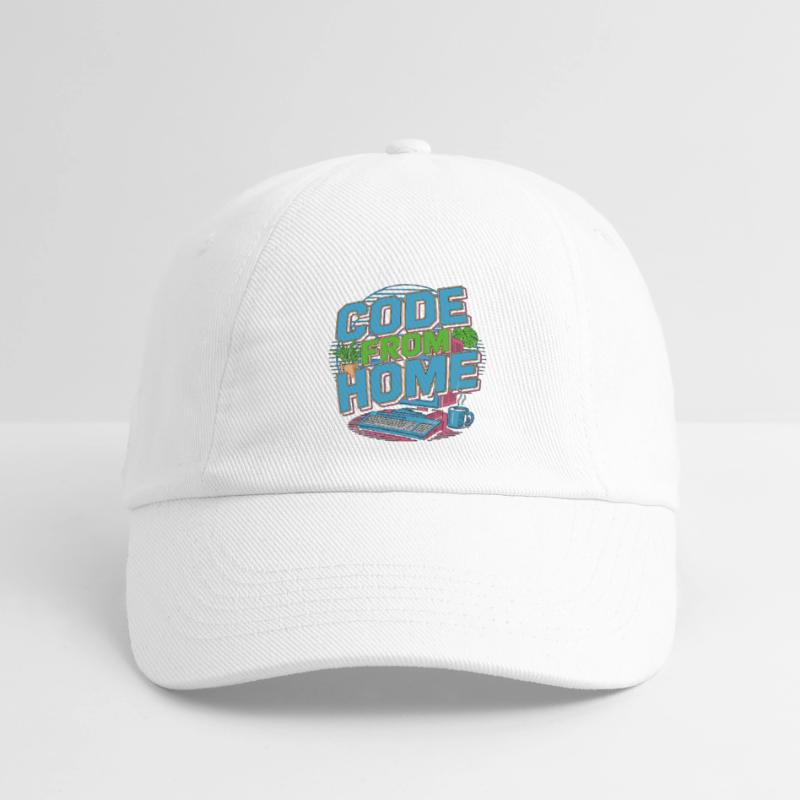 Remote Developer Code From Home Software Developer Baseball Cap