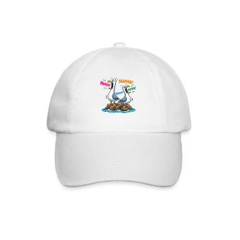 Mama Seagulls Humor Mother's Day - Baseball Cap - white/white - Front