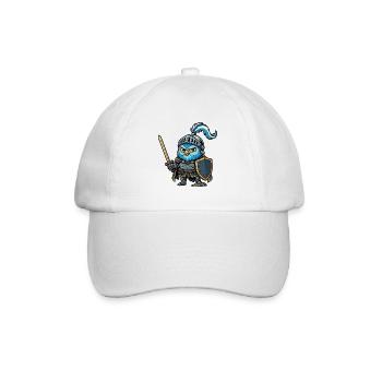 Festival médiéval de la Knight Owl Ren Faire - Casquette classique - blanc/blanc - Devant