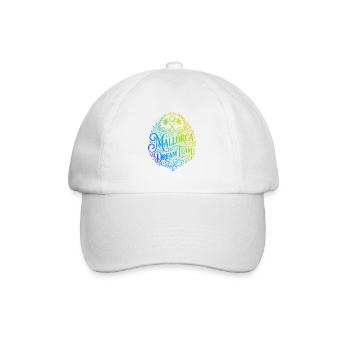 Mallorca Dream Team Colorée - Casquette classique - blanc/blanc - Devant