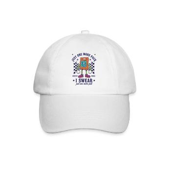 Nur noch ein Pack, ich schwöre, Sammelkartensucht - Baseballkappe - Weiß/Weiß - Vorne