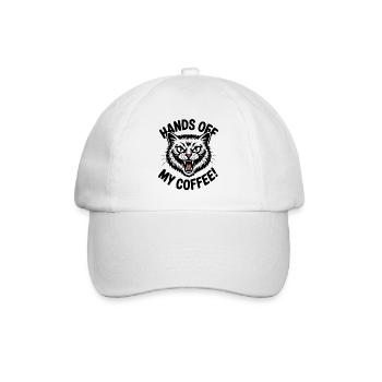 Le café est à moi - Casquette classique - blanc/blanc - Devant