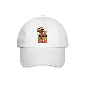Wiener Roast Dad - Baseballkappe - Weiß/Weiß - Vorne