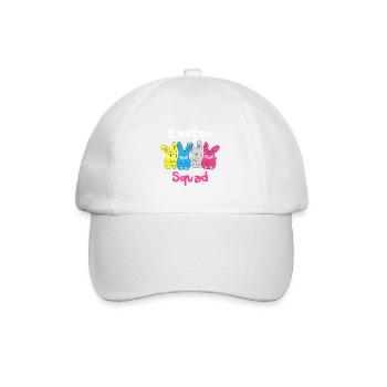 Easter Squad Bunnies - Baseball Cap - white/white - Front