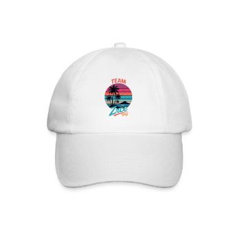 Team Zrce Sunset Beach - Baseball Cap - white/white - Front