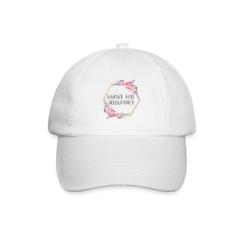 Meilleur comptable du monde – Cadeau de remerciement - Casquette classique - blanc/blanc - Devant