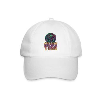 Colorful Turtle Grand Turk - Baseball Cap - white/white - Front