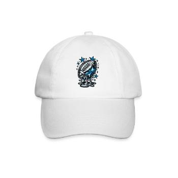 Stars du football dégoulinant - Casquette classique - blanc/blanc - Devant