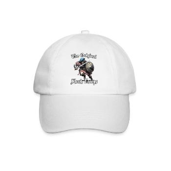 Scottish Clan Warrior Motif | Highland Charge - Baseball Cap - white/white - Front