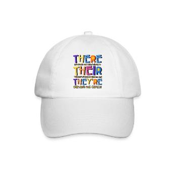 There Are People Who Didn't Listen - Baseball Cap - white/white - Front