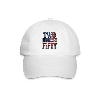 Two Hundred Fifty Years Of USA - Baseball Cap - white/white - Front