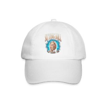 Sitting Bull - Baseball Cap - white/white - Front