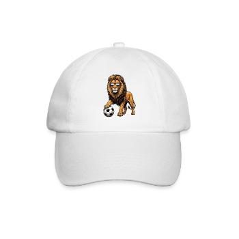 Cool Lion Football Netherlands Flag - Baseball Cap - white/white - Front