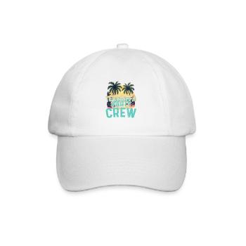 Tenerife Party Crew - Baseball Cap - white/white - Front